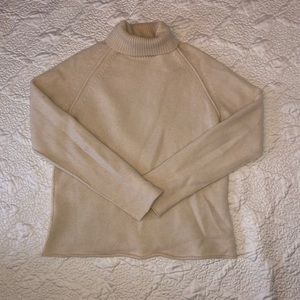 Lambs wool cashmere turtleneck
